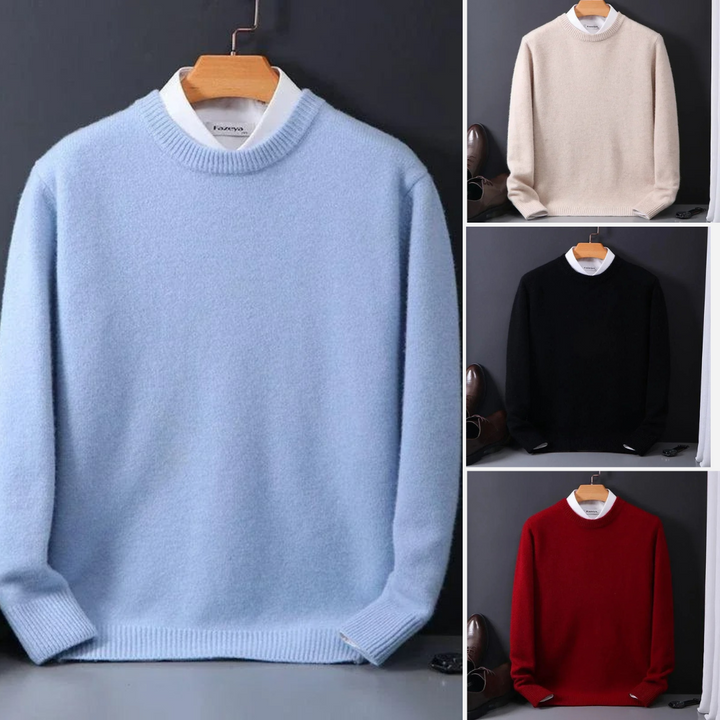 Emil | Komfortabler Rundhalspullover im modernen Look