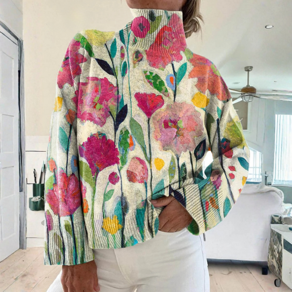 Lucienne™ - Retro Rollkragenpullover