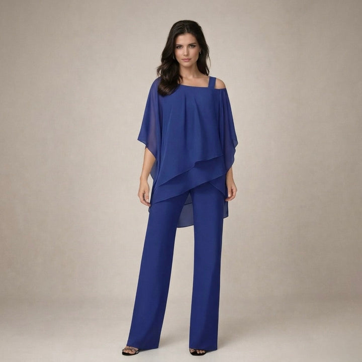 Tessie | Elegantes Set mit Lagenbluse