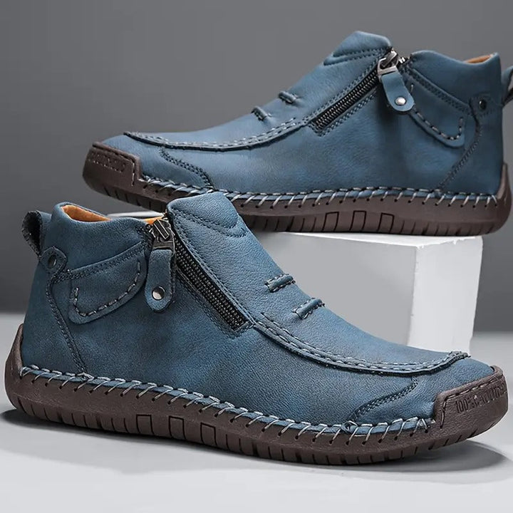 Hubert | Schnürschuh mit Seitenreißverschluss