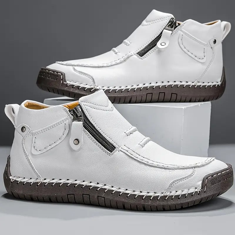 Hubert | Schnürschuh mit Seitenreißverschluss