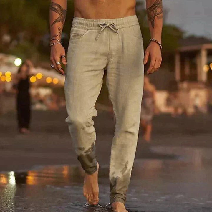 Alfredo | Luftige Leinenhose
