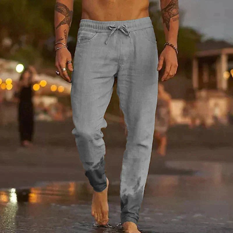 Alfredo | Luftige Leinenhose