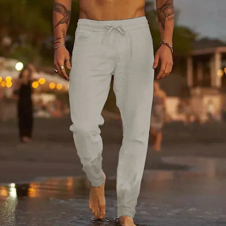 Alfredo | Luftige Leinenhose