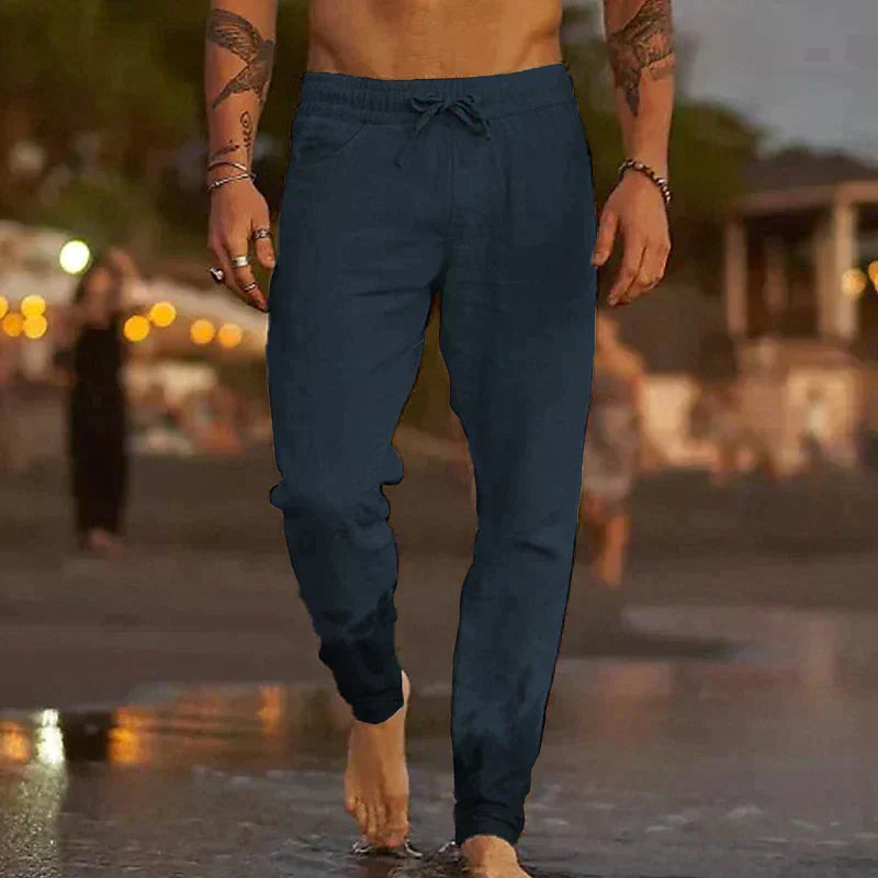 Alfredo | Luftige Leinenhose