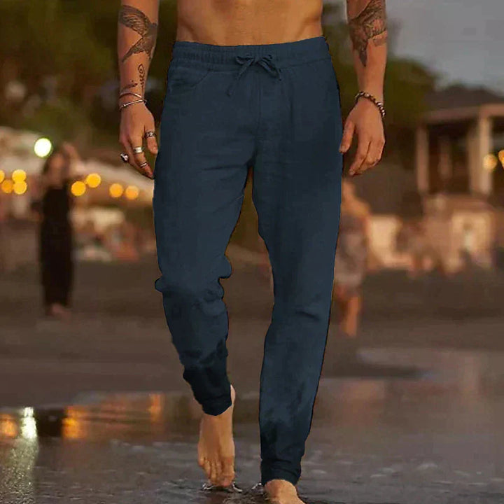 Alfredo | Luftige Leinenhose