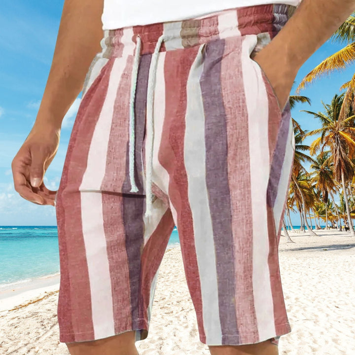Kiro | Gestreifte Strandshorts