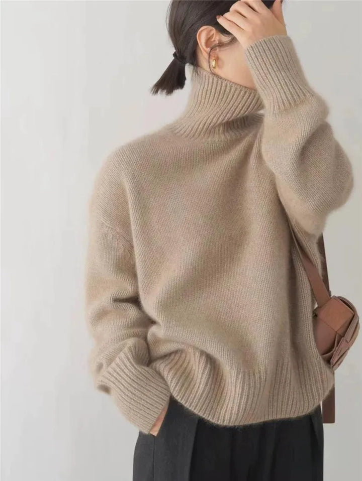 Isabella™ - Zeitloser Cashmere-Rollkragenpullover