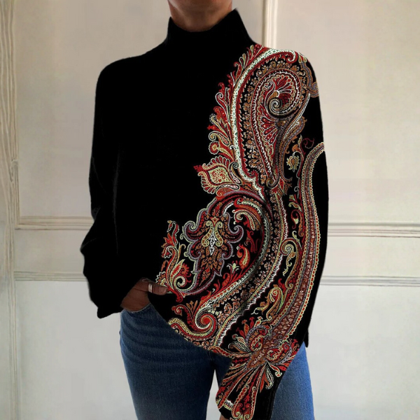Daisy™ - Gerippter Rollkragenpullover