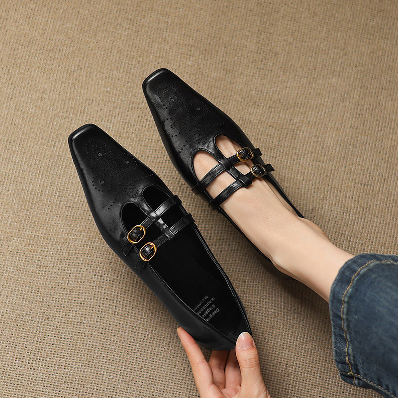 Maren | Brogue-Ballerinas