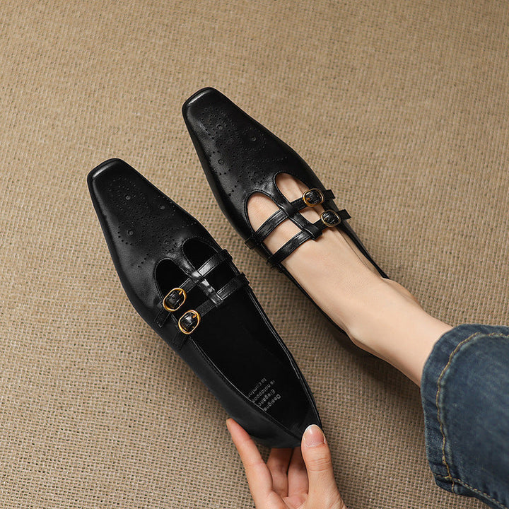 Maren | Brogue-Ballerinas