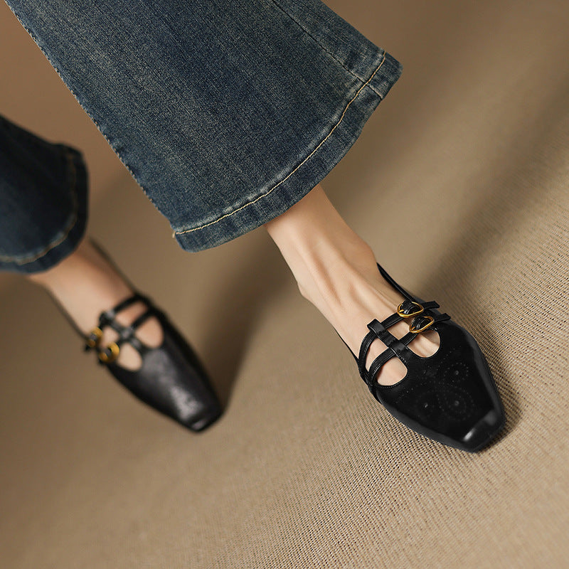 Maren | Brogue-Ballerinas