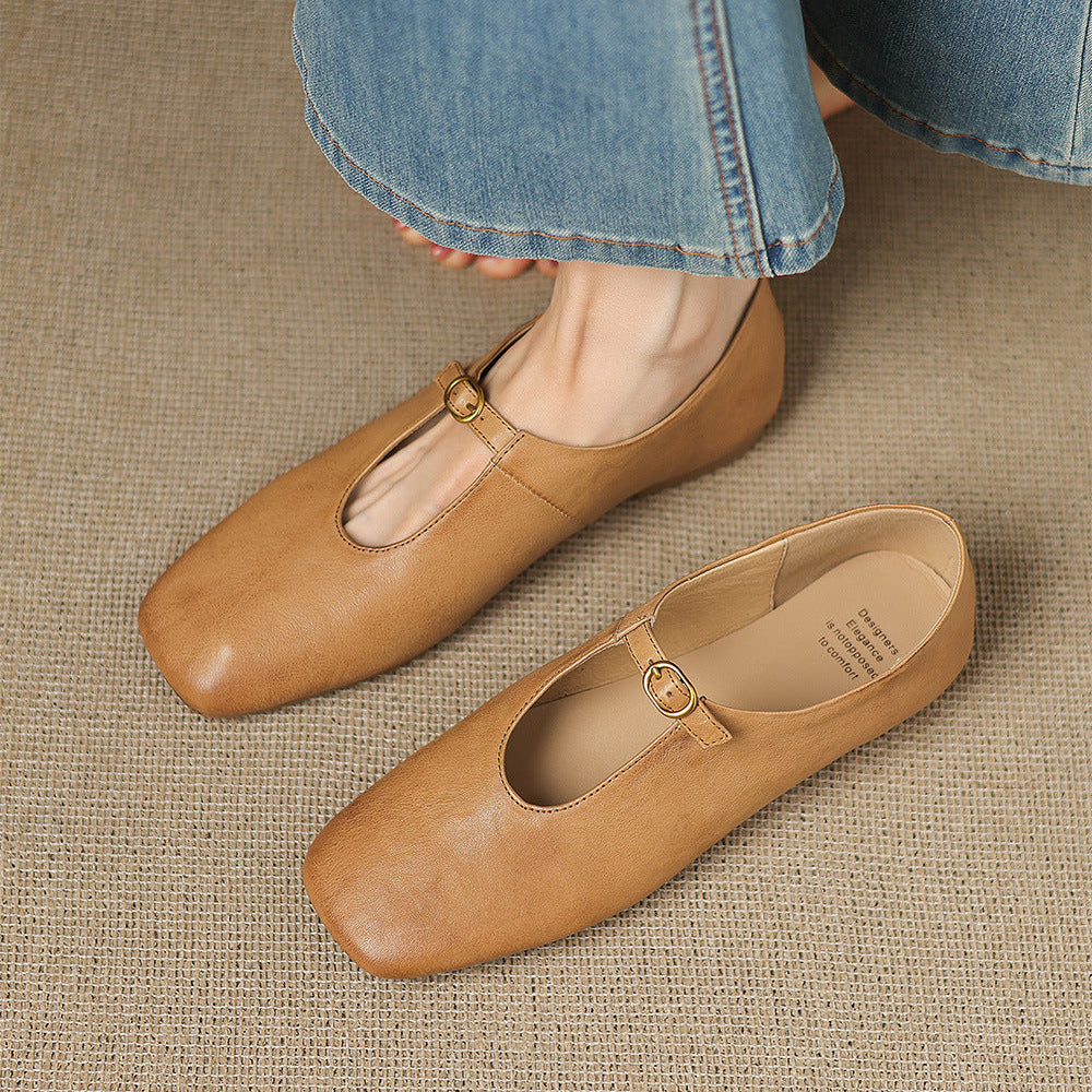 Mila | Flache Spangenschuhe