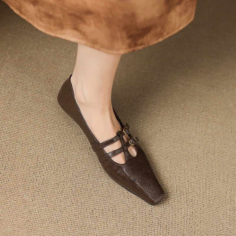 Maren | Brogue-Ballerinas