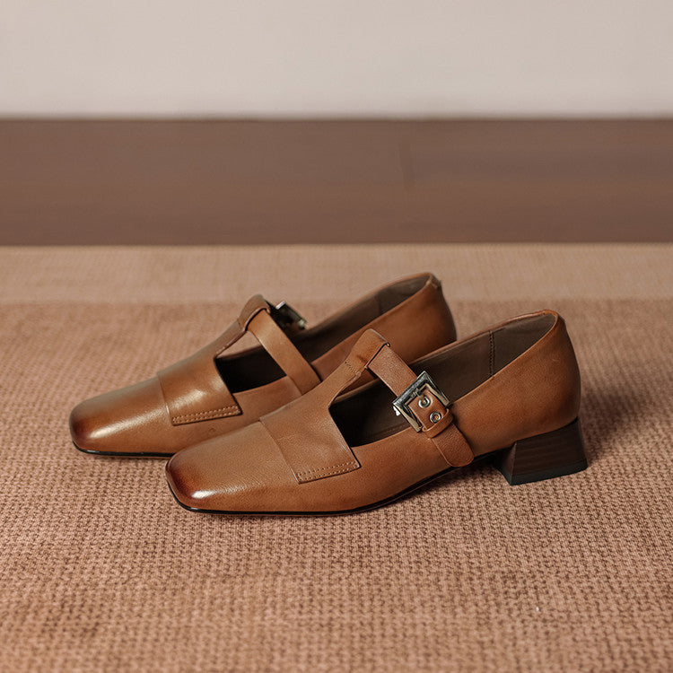 Edda | Spangenschuhe mit Absatz