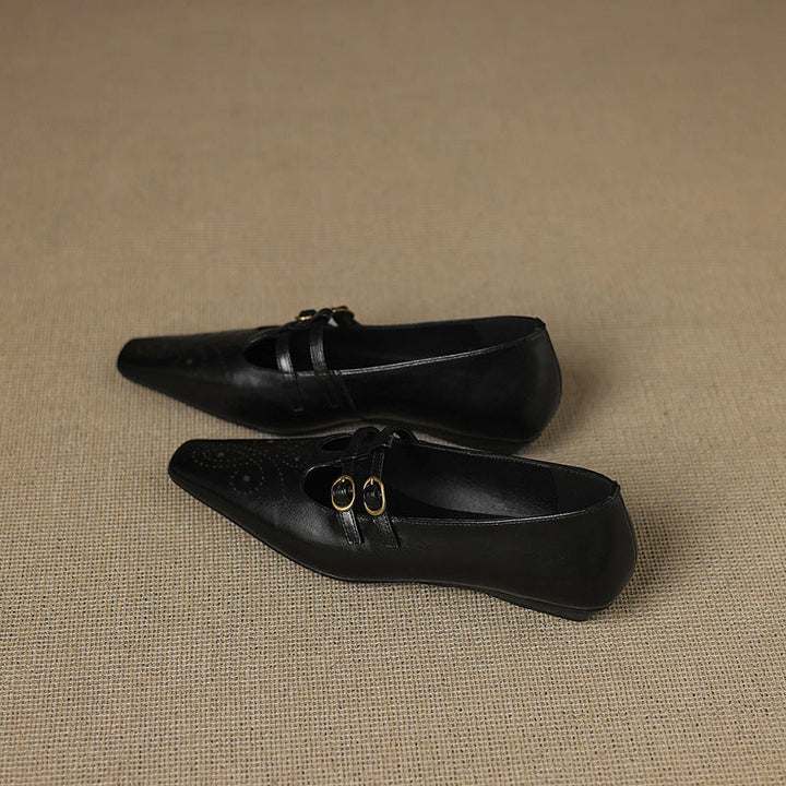 Maren | Brogue-Ballerinas