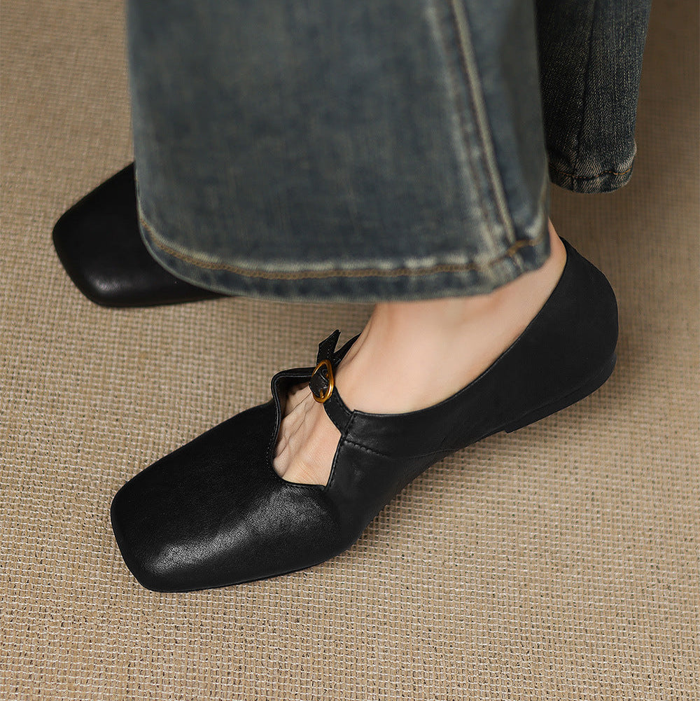 Mila | Flache Spangenschuhe