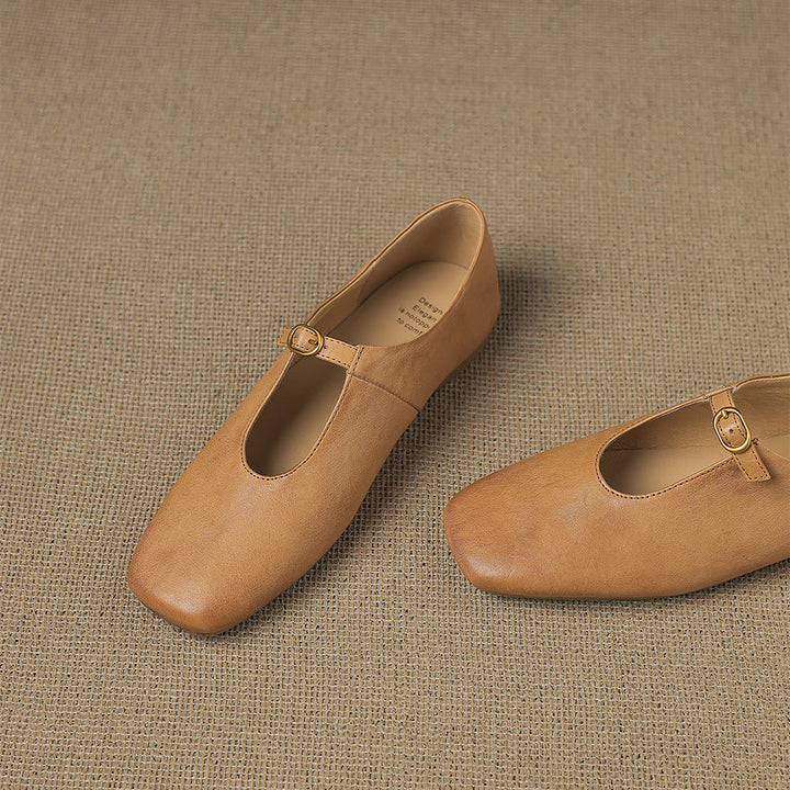 Mila | Flache Spangenschuhe