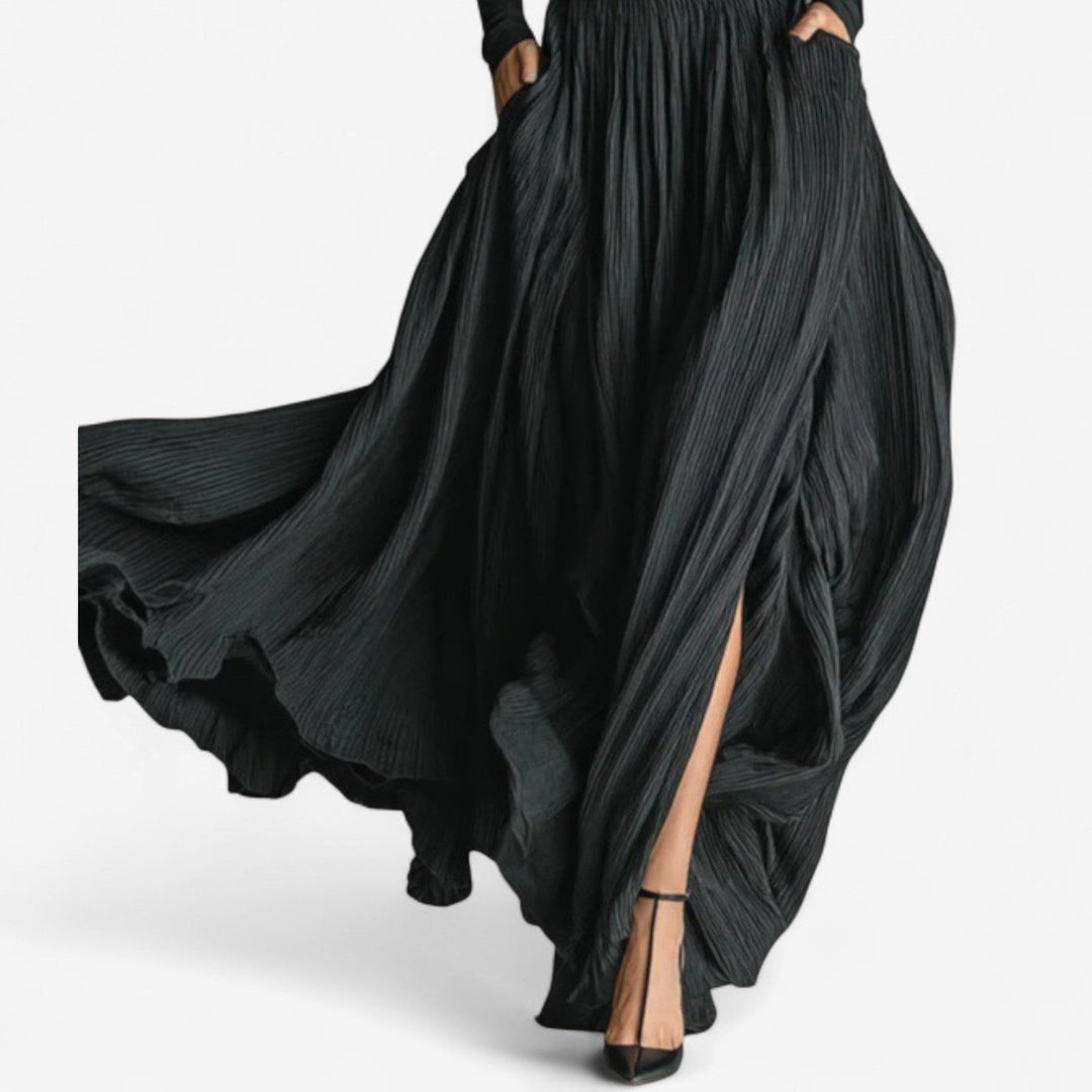 Renate | Schwingendes Maxikleid