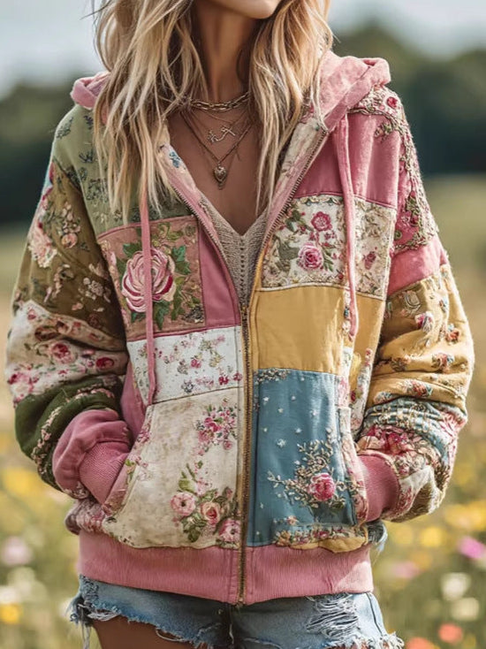 Jenny | Damen Boho Strickcardigan
