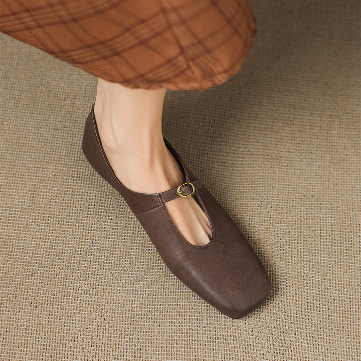 Mila | Flache Spangenschuhe