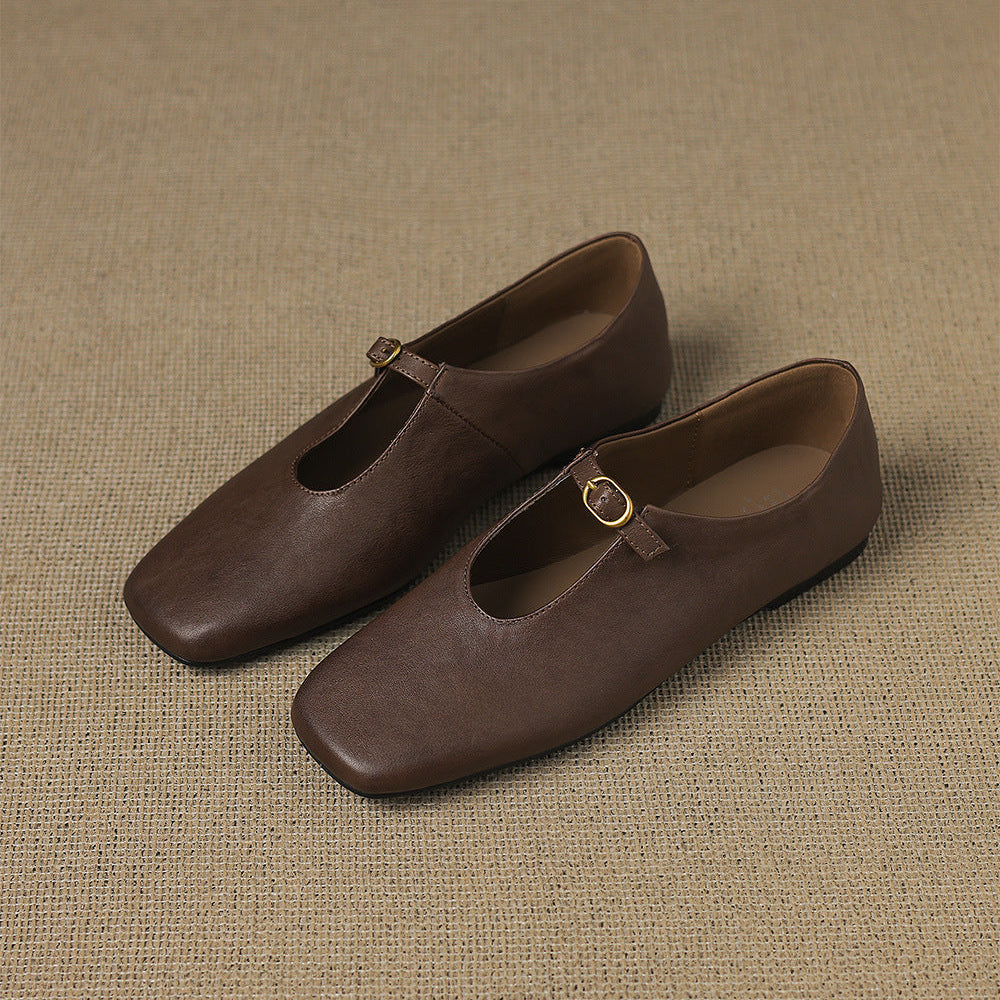 Mila | Flache Spangenschuhe