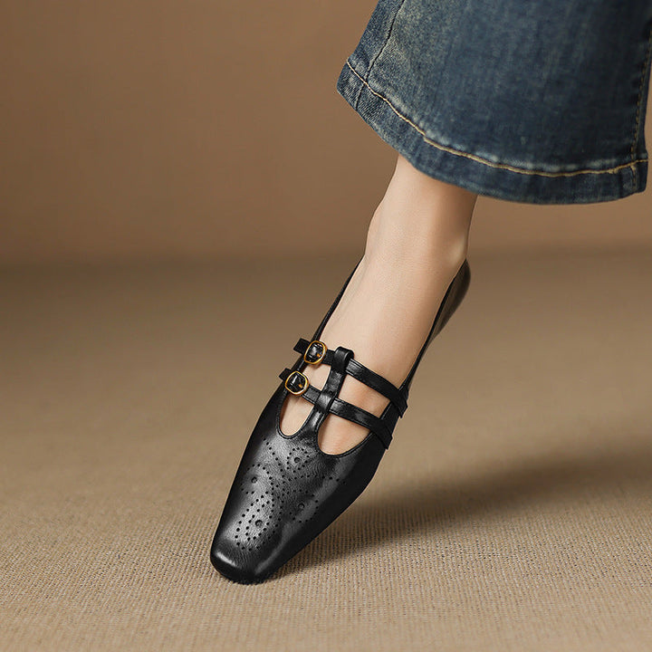 Maren | Brogue-Ballerinas