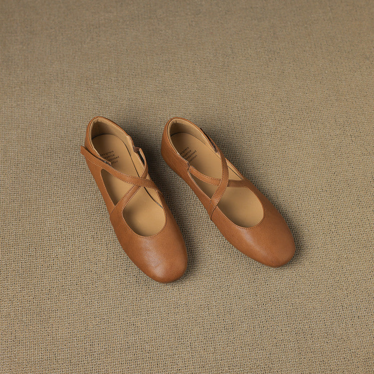 Antje | Kreuzriemen-Ballerinas