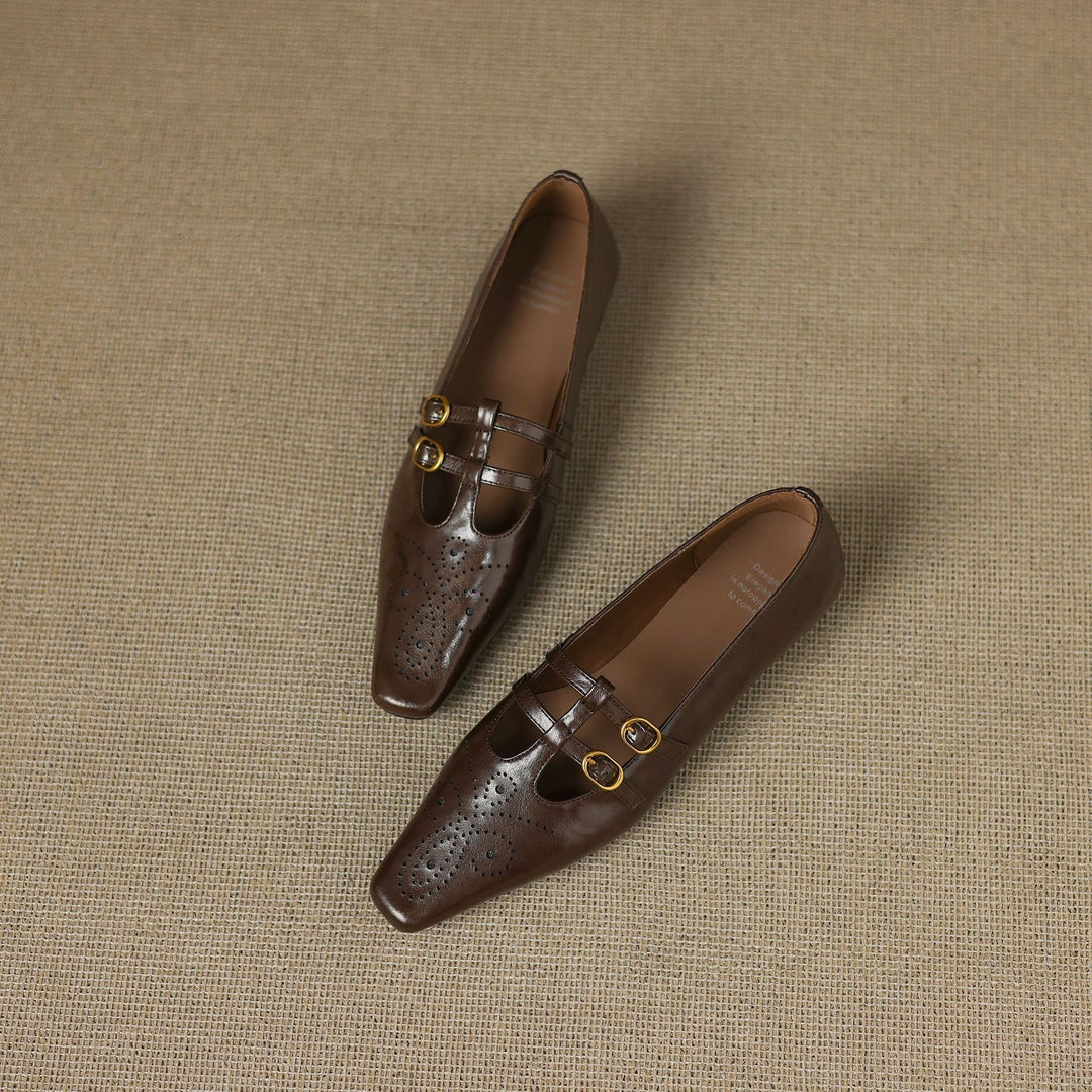 Maren | Brogue-Ballerinas