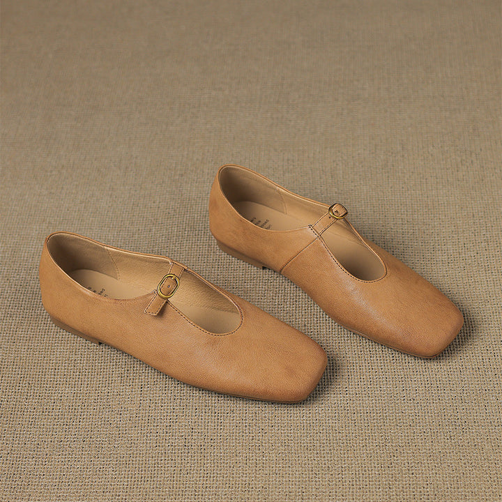 Mila | Flache Spangenschuhe