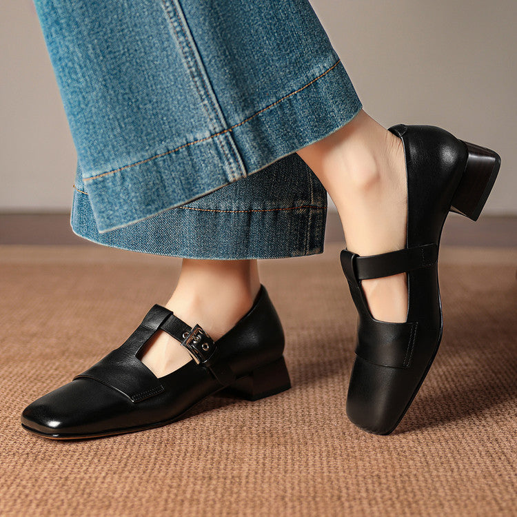 Edda | Spangenschuhe mit Absatz