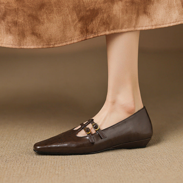 Maren | Brogue-Ballerinas