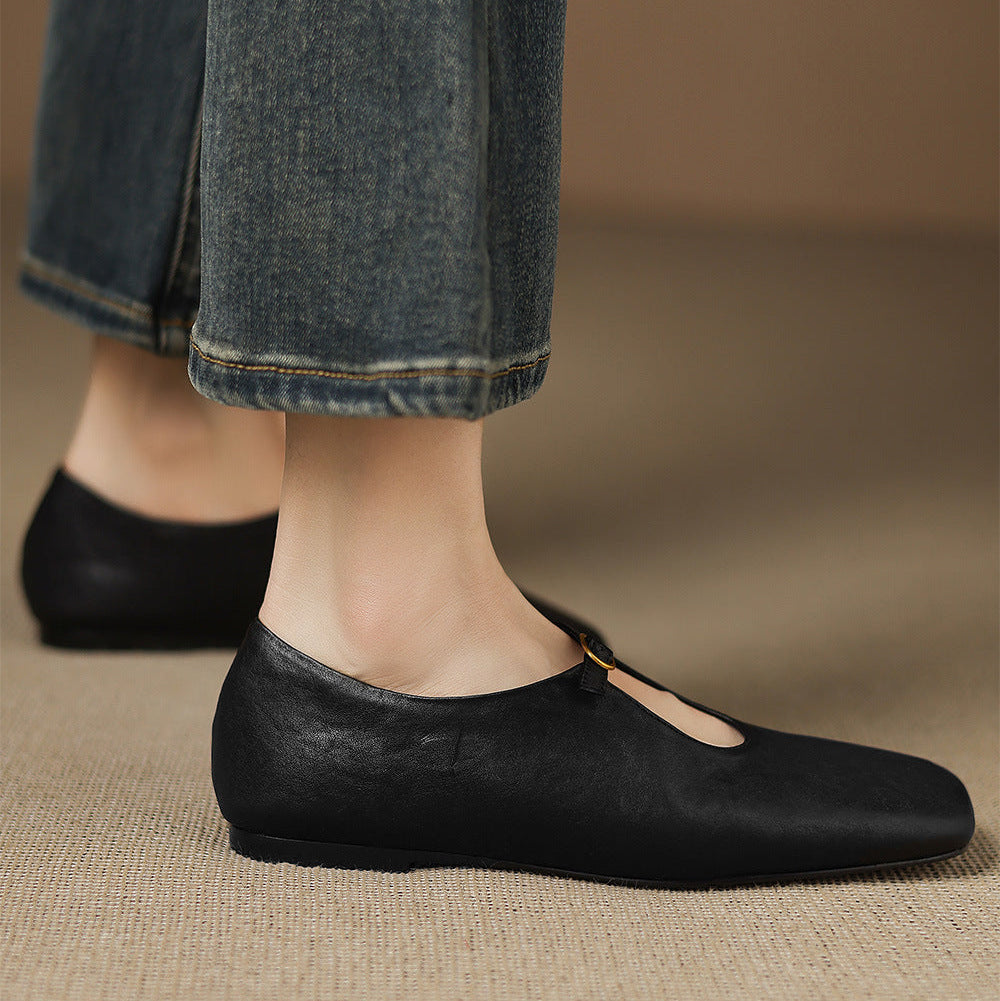 Mila | Flache Spangenschuhe