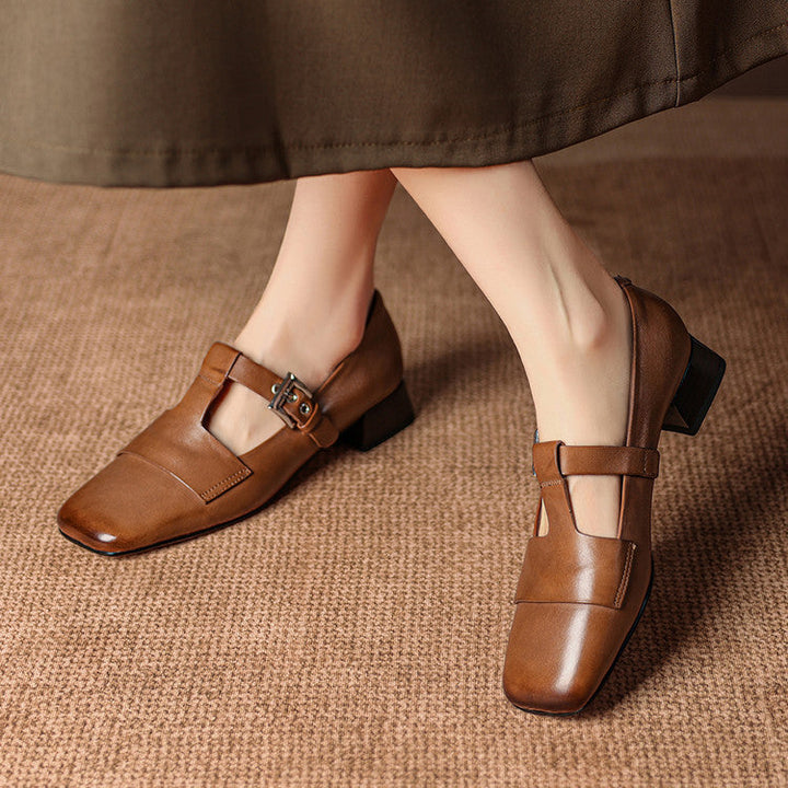 Edda | Spangenschuhe mit Absatz