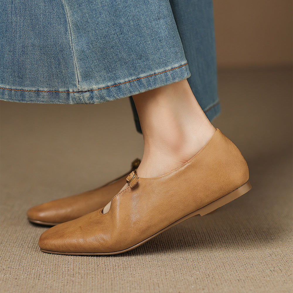 Mila | Flache Spangenschuhe