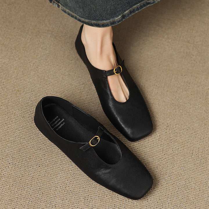 Mila | Flache Spangenschuhe