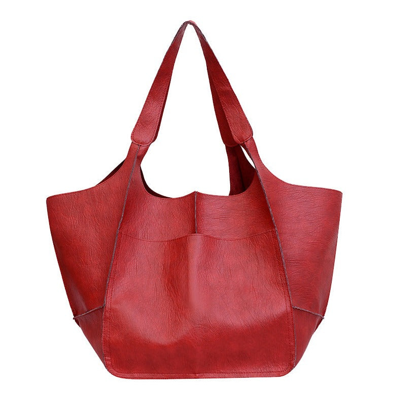Ruth - Zeitlose Anziehung Leder Tote Bag