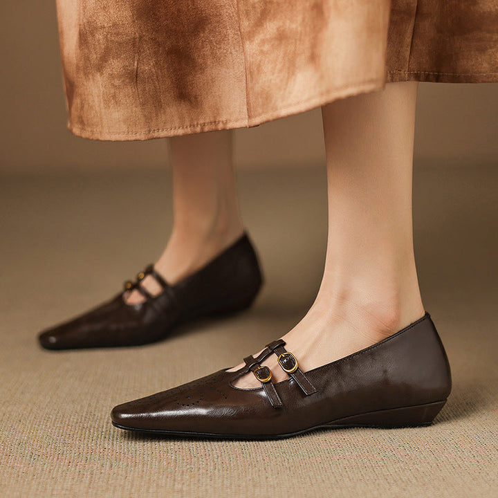 Maren | Brogue-Ballerinas