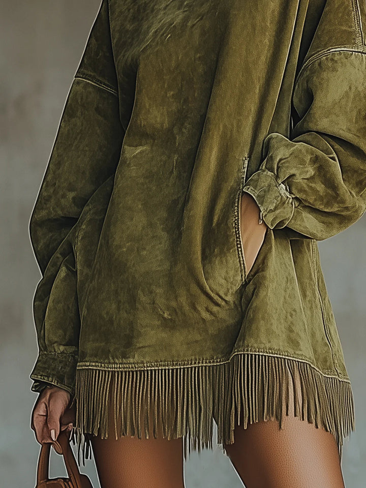 Jule | Kleid mit Fransen
