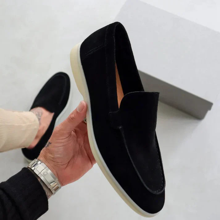 Jonas | Premium Wildleder Slipper von Waltherhaus