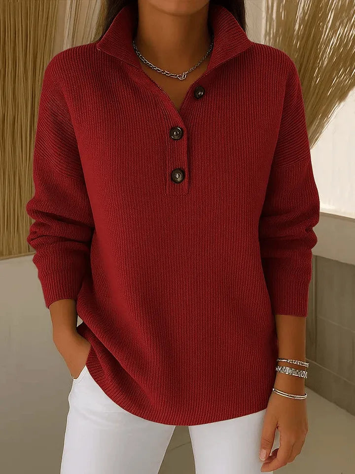 Hanne | Polo-Pullover