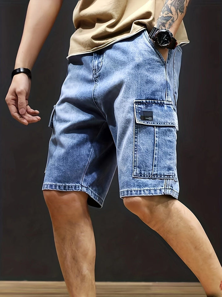 Roley | Cargo Denim Shorts