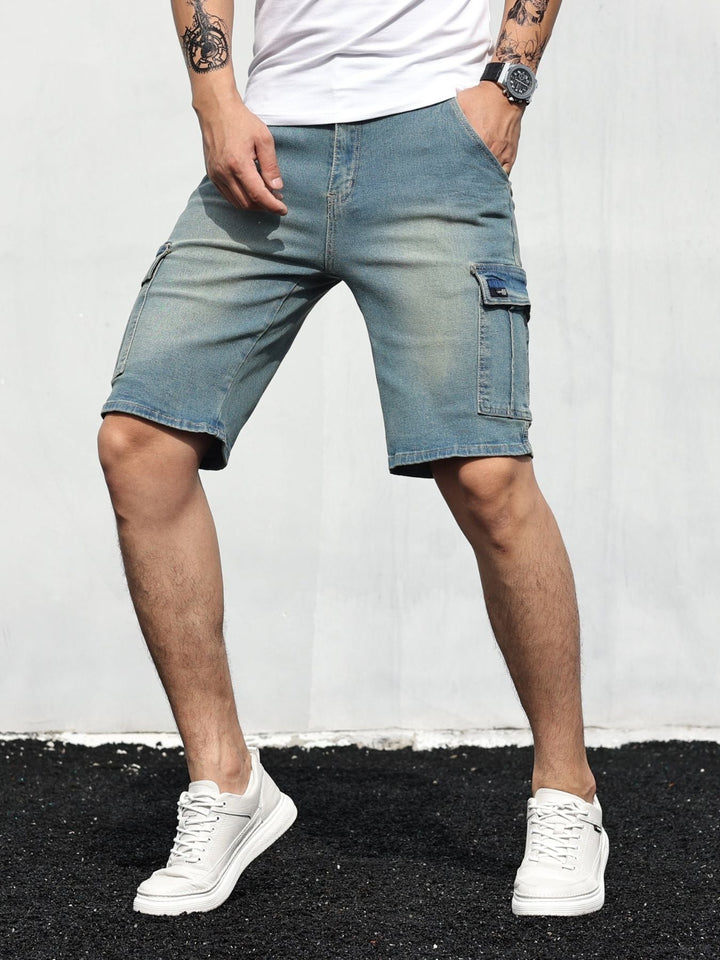 Roley | Cargo Denim Shorts