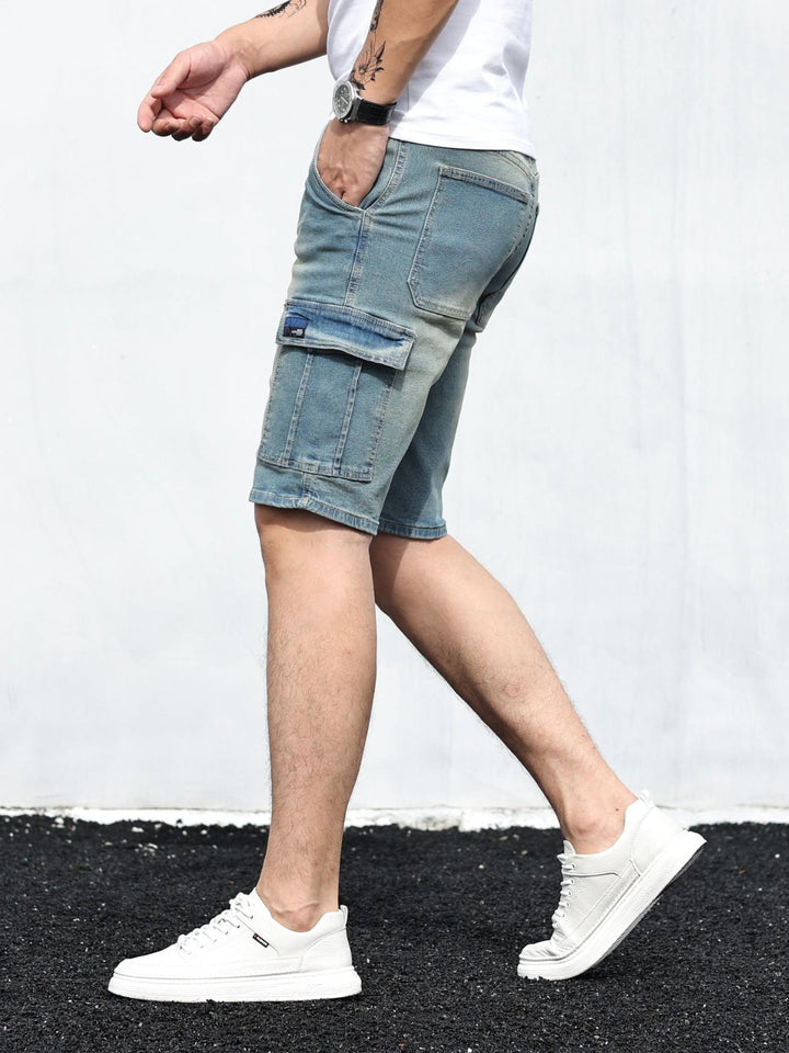 Roley | Cargo Denim Shorts