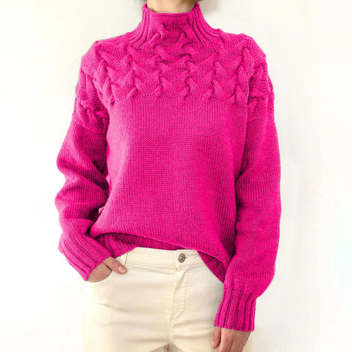 Elva | Gemütlicher Damen-Rollkragenpullover
