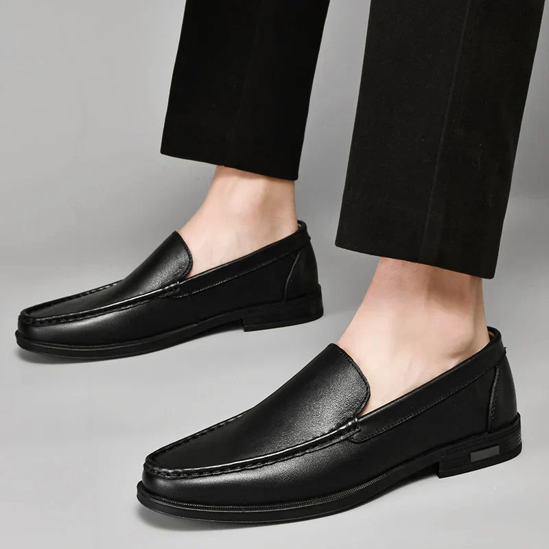 Leon | Exklusive Premium Lederhalbschuhe für Herren von Waltherhaus