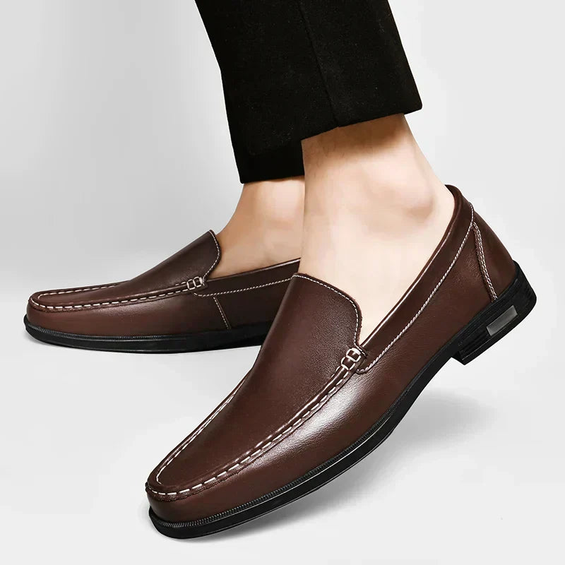 Leon | Exklusive Premium Lederhalbschuhe für Herren von Waltherhaus