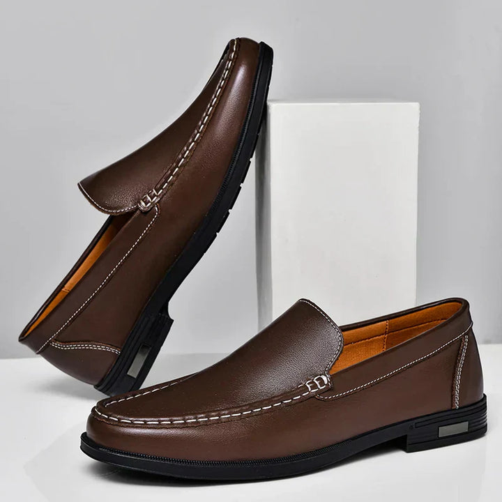 Leon | Exklusive Premium Lederhalbschuhe für Herren von Waltherhaus