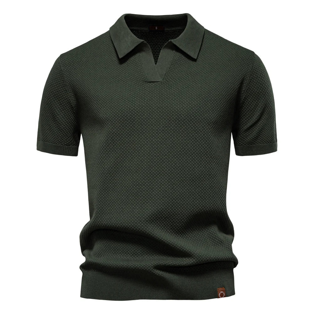 Mika | Stilvolles & Luftiges Herren-Poloshirt