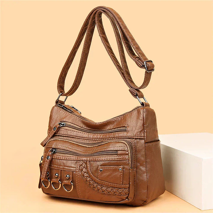 Olivia - Vintage Charme Elegante Schultertasche
